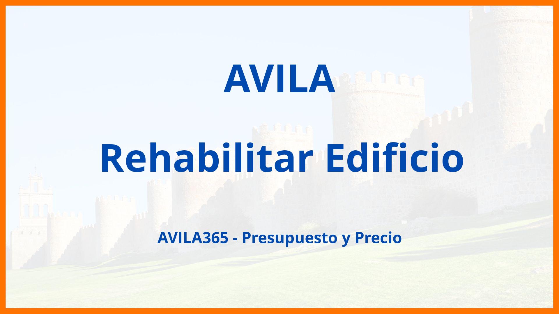 Rehabilitar Edificio