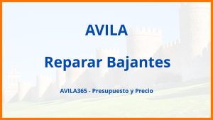 Reparar Bajantes en Avila