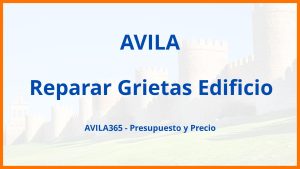 Reparar Grietas Edificio en Avila