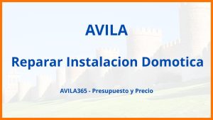 Reparar Instalacion Domotica en Avila