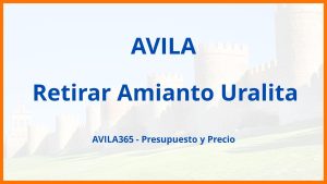 Retirar Amianto Uralita en Avila