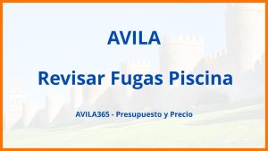 Revisar Fugas Piscina en Avila