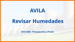 Revisar Humedades en Avila