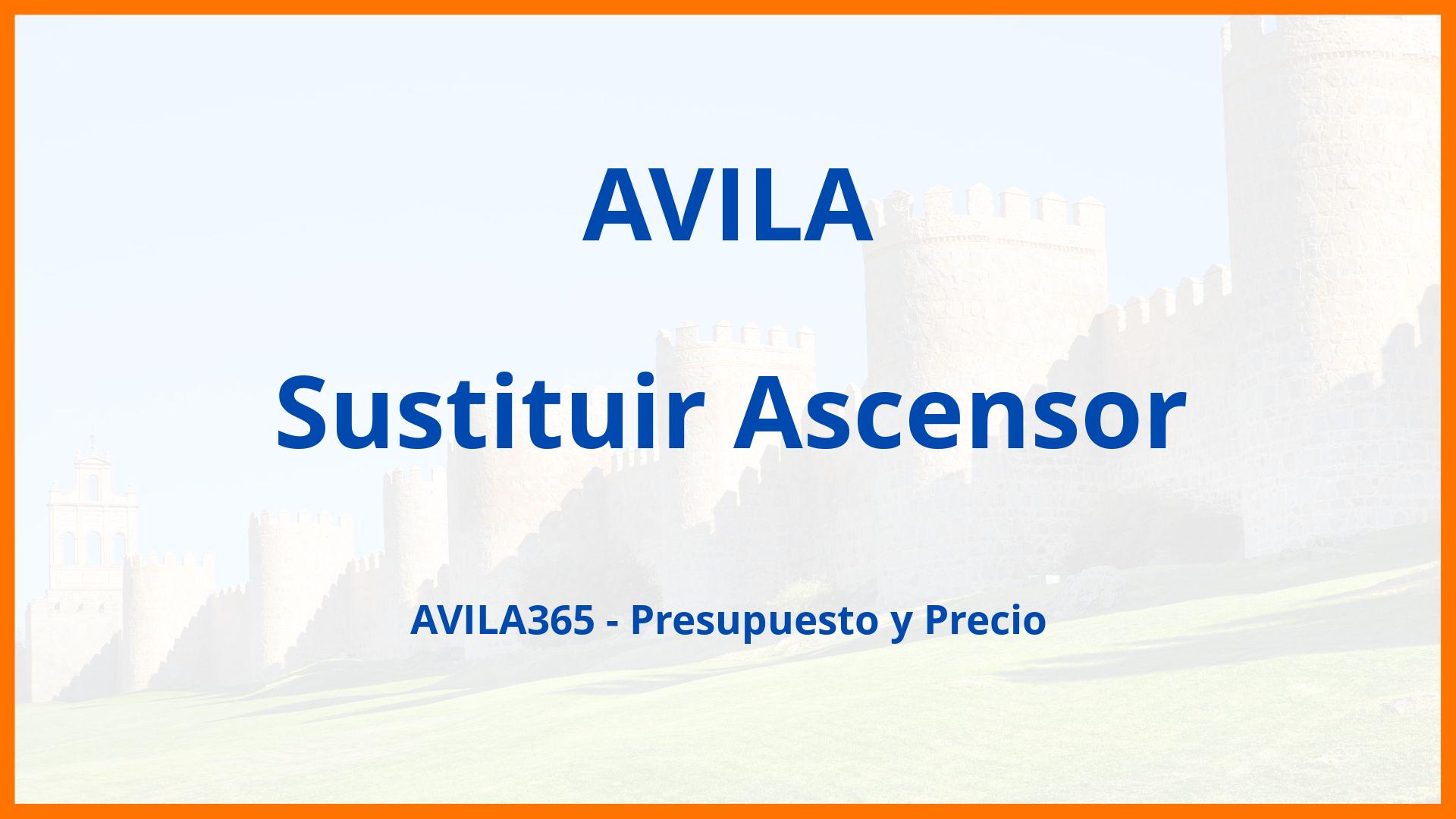 Sustituir Ascensor