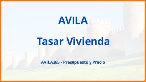 Tasar Vivienda en Avila